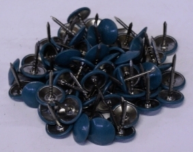 Polsternägel 100 St. 7,5 mm blau