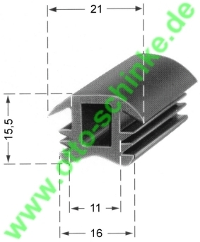 Dichtungsprofil für Isolierplatten 12 mm - Günter Schinke eK