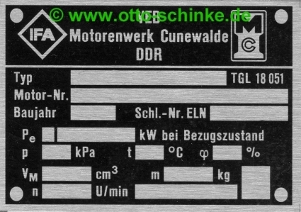 Motorenwerk Cunewalde VD