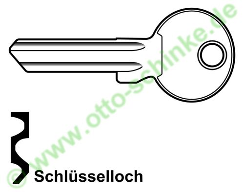 Schlüsselrohling CE2X